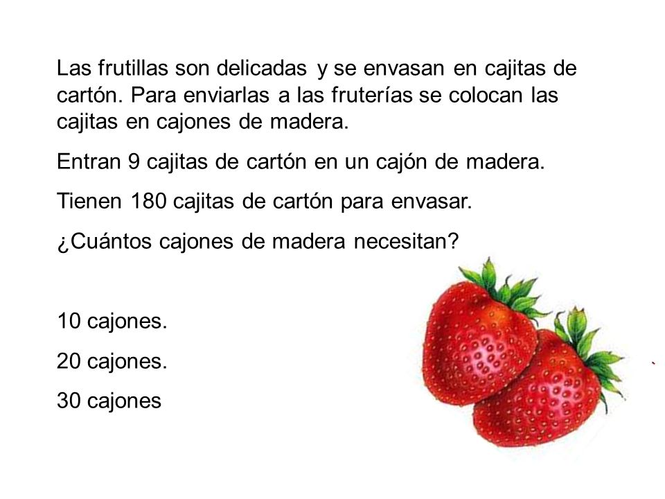 Las frutillas son delicadas y se envasan en cajitas de cartón