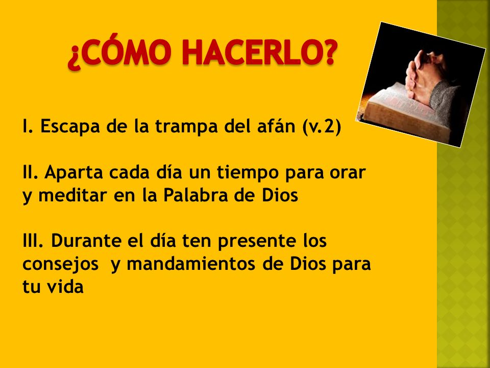 ¿CÓMO HACERLO I. Escapa de la trampa del afán (v.2)