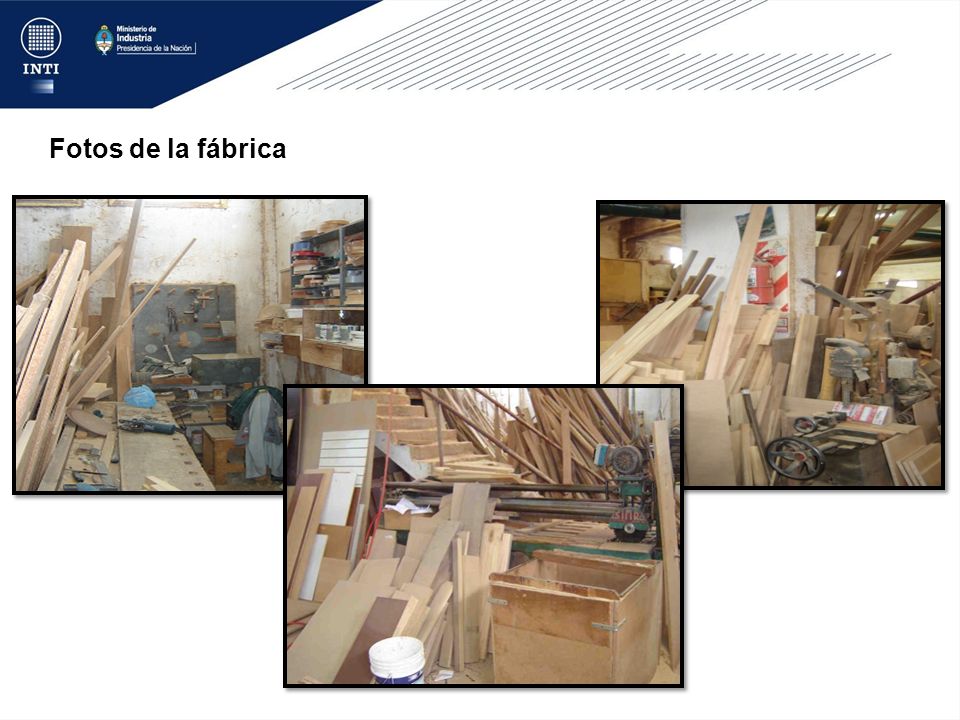 Fotos de la fábrica Causas: Altos niveles de stock Layout inadecuado