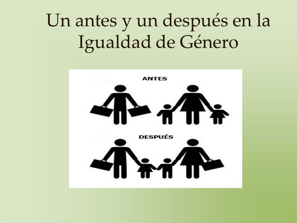 Un antes y un después en la Igualdad de Género