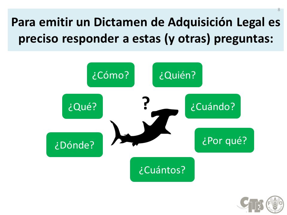 Para emitir un Dictamen de Adquisición Legal es preciso responder a estas (y otras) preguntas: