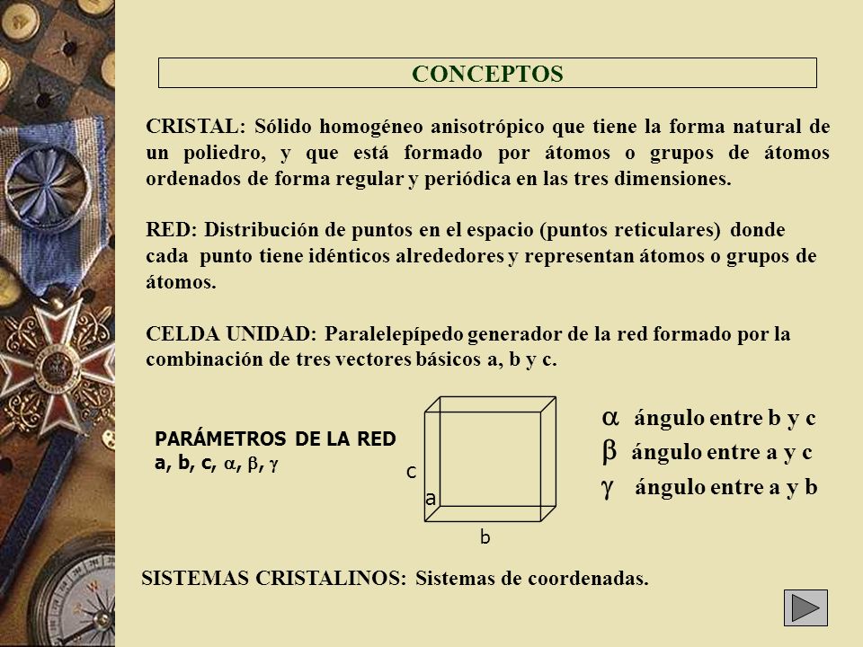  ángulo entre b y c  ángulo entre a y c  ángulo entre a y b