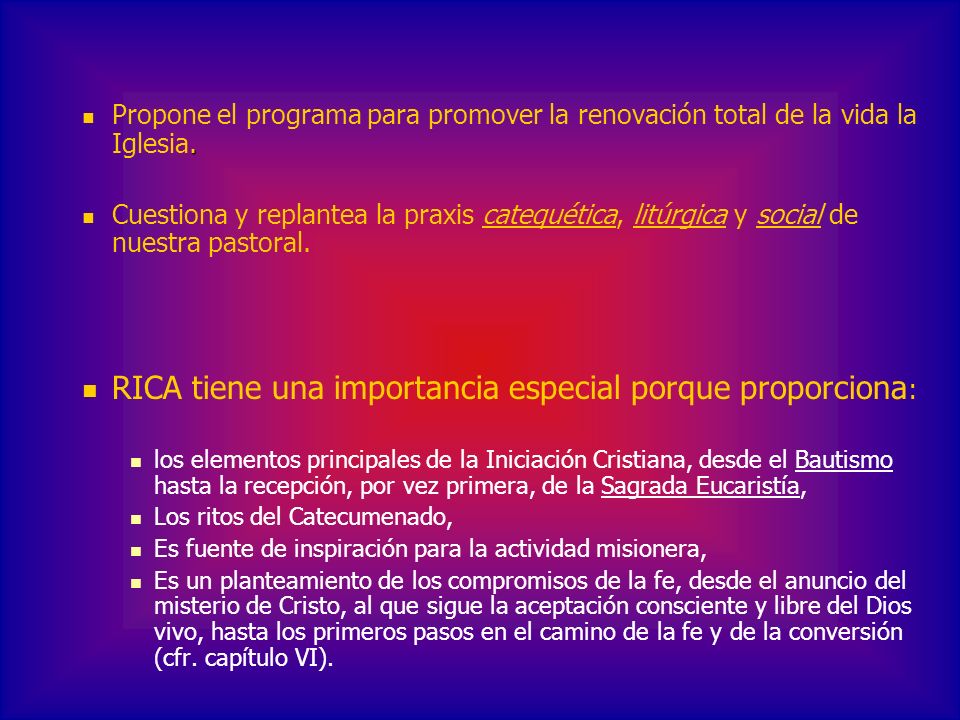 RICA tiene una importancia especial porque proporciona: