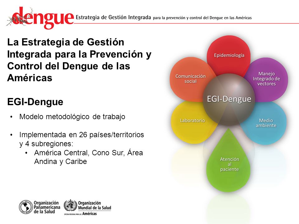 La Estrategia de Gestión Integrada para la Prevención y Control del Dengue de las Américas EGI-Dengue