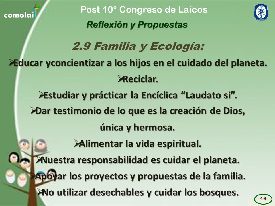 Educar yconcientizar a los hijos en el cuidado del planeta. Reciclar.