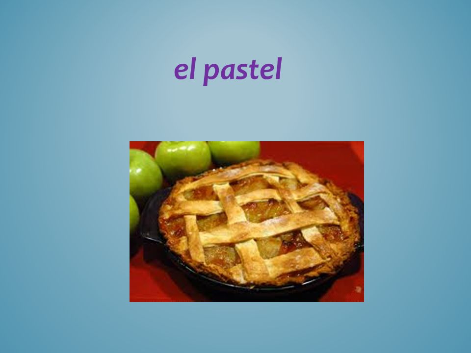 el pastel
