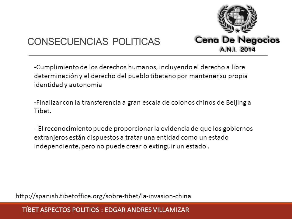 CONSECUENCIAS POLITICAS