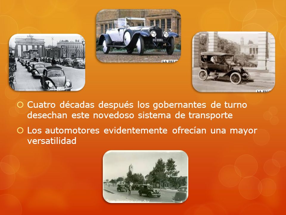 Cuatro décadas después los gobernantes de turno desechan este novedoso sistema de transporte