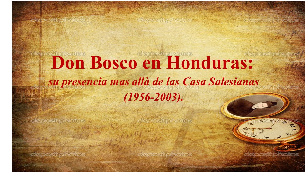 su presencia mas allà de las Casa Salesianas ( ).