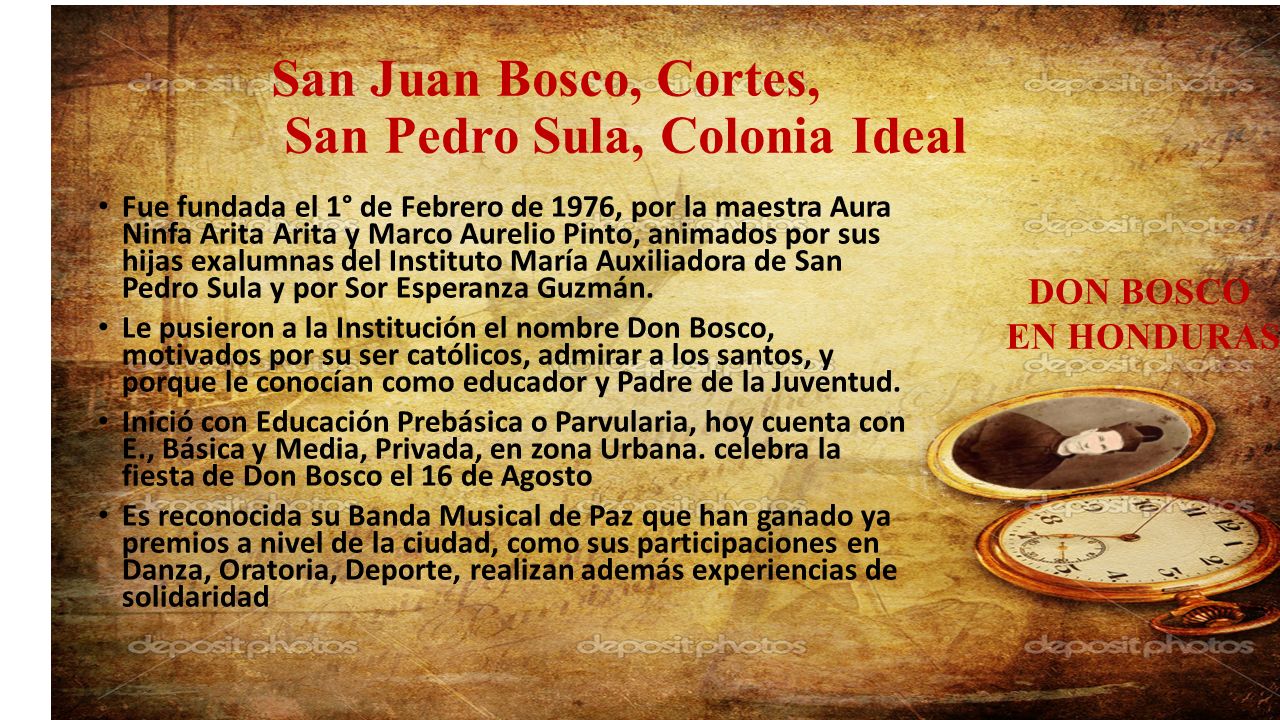 San Juan Bosco, Cortes, San Pedro Sula, Colonia Ideal