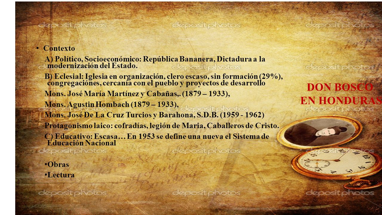 Contexto A) Político, Socioeconómico: República Bananera, Dictadura a la modernización del Estado.