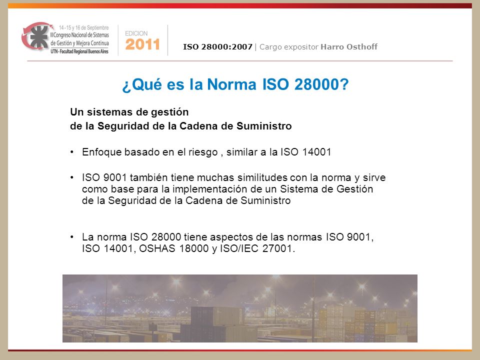 ¿Qué es la Norma ISO Un sistemas de gestión