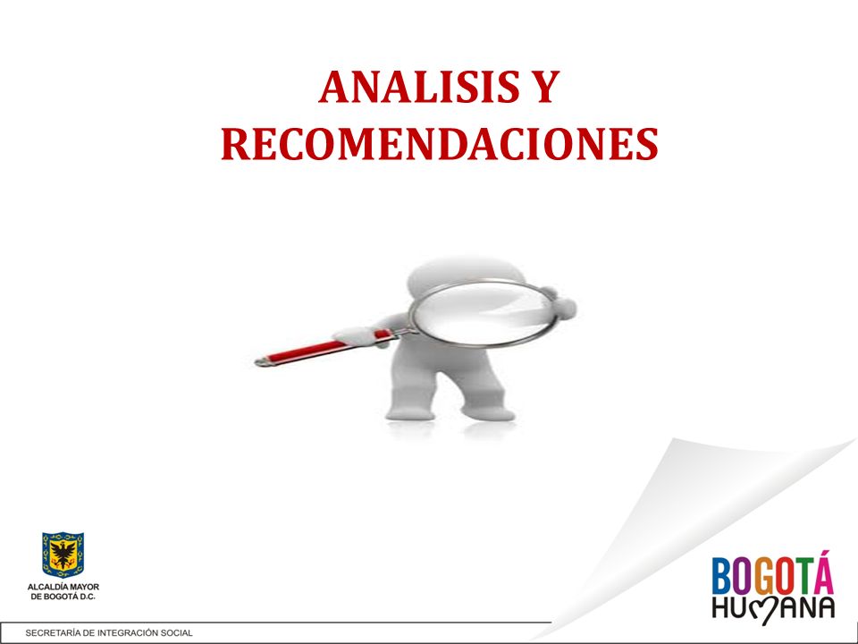 ANALISIS Y RECOMENDACIONES