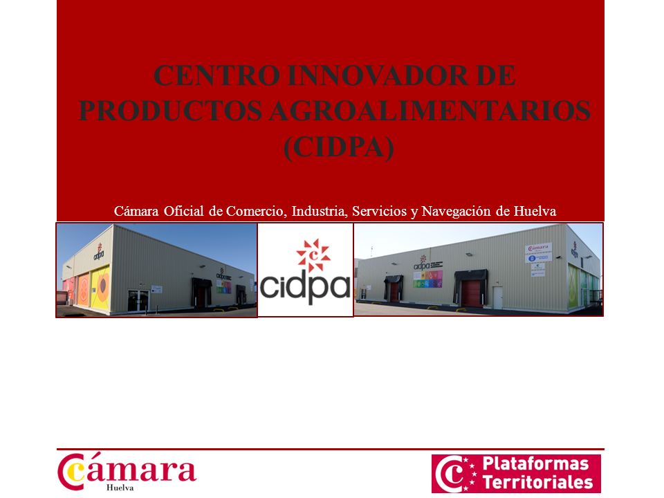 CENTRO INNOVADOR DE PRODUCTOS AGROALIMENTARIOS (CIDPA)
