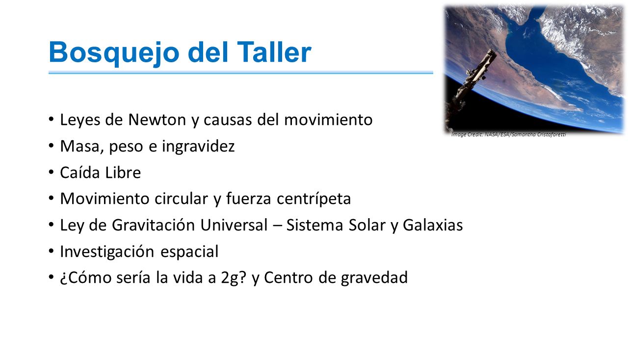 Bosquejo del Taller Leyes de Newton y causas del movimiento