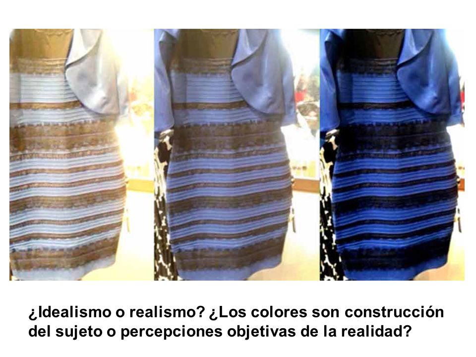 ¿Idealismo o realismo ¿Los colores son construcción