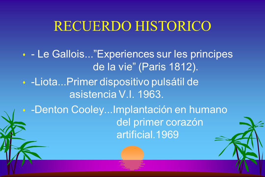 RECUERDO HISTORICO - Le Gallois... Experiences sur les principes de la vie (Paris 1812).