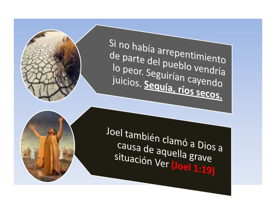 Si no había arrepentimiento de parte del pueblo vendría lo peor