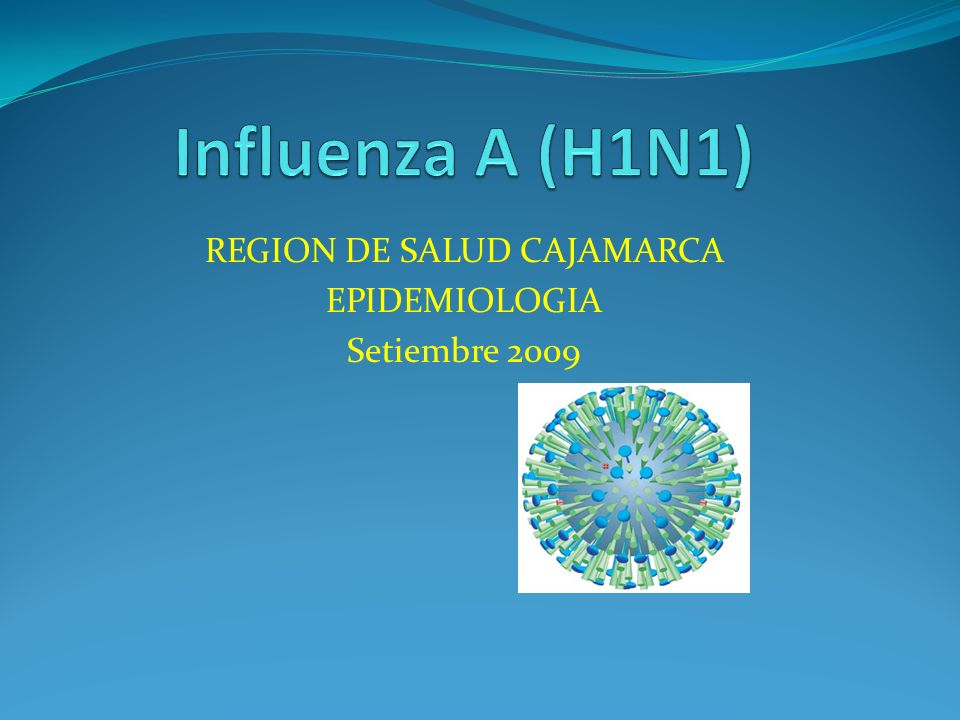 REGION DE SALUD CAJAMARCA EPIDEMIOLOGIA Setiembre 2009