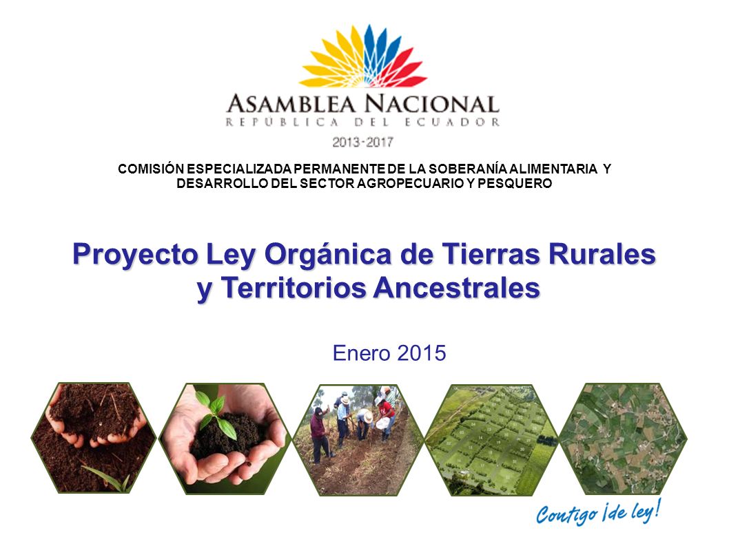 Proyecto Ley Orgánica de Tierras Rurales y Territorios Ancestrales