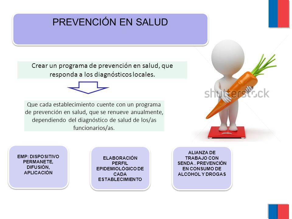 PREVENCIÓN EN SALUD Crear un programa de prevención en salud, que responda a los diagnósticos locales.