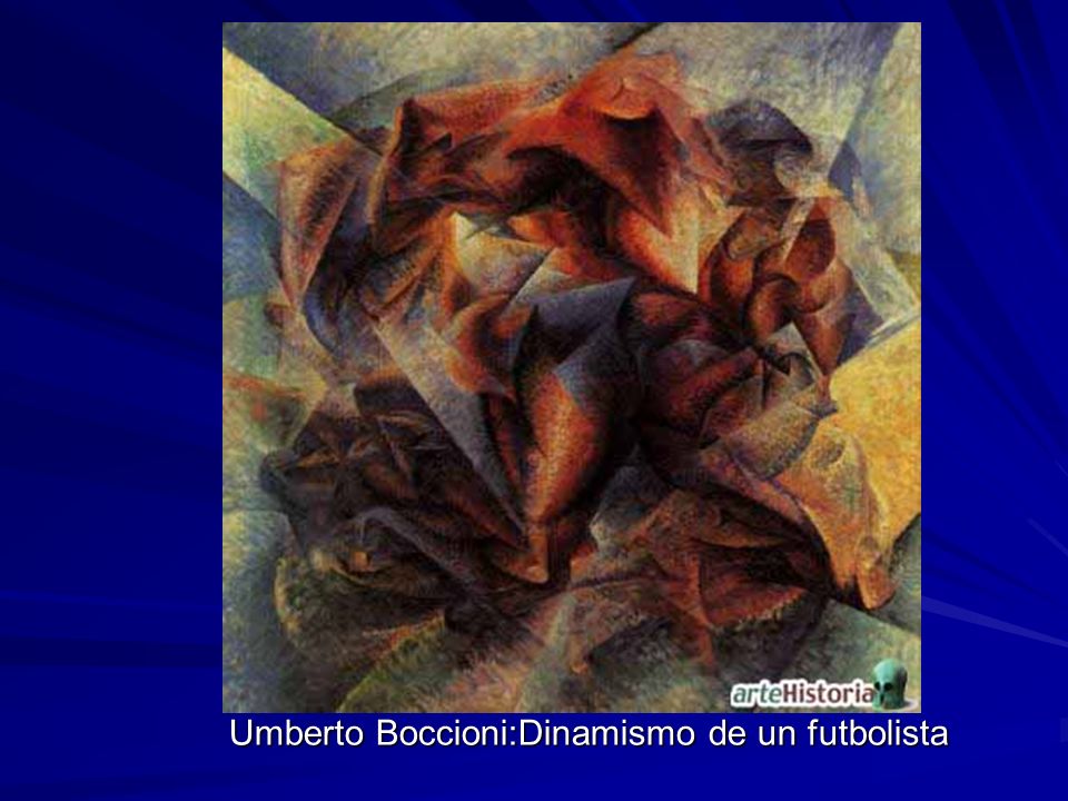 Umberto Boccioni:Dinamismo de un futbolista