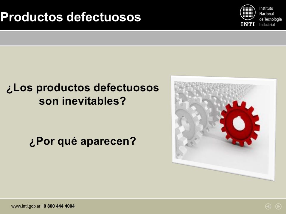 ¿Los productos defectuosos son inevitables