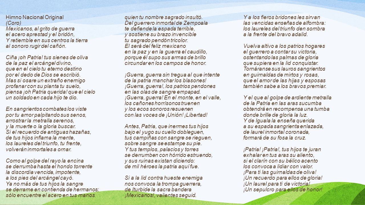 Himno Nacional En Nahuatl Audio