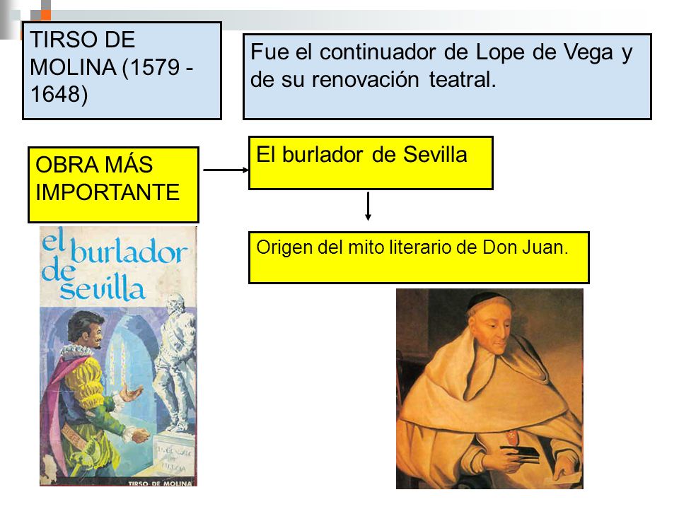Fue el continuador de Lope de Vega y de su renovación teatral.