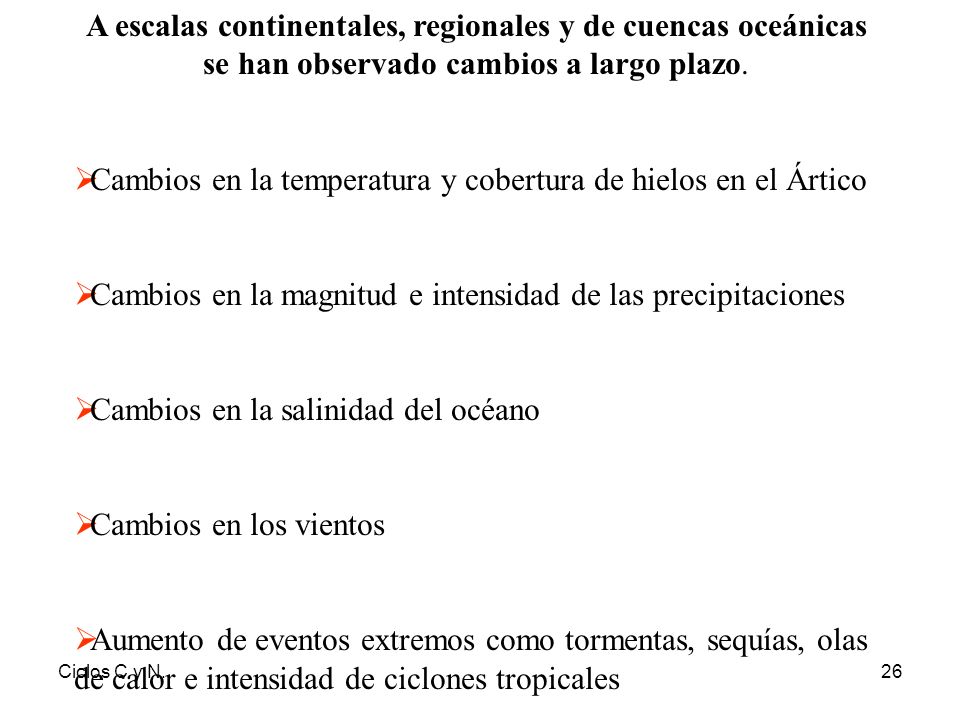 Cambios en la temperatura y cobertura de hielos en el Ártico