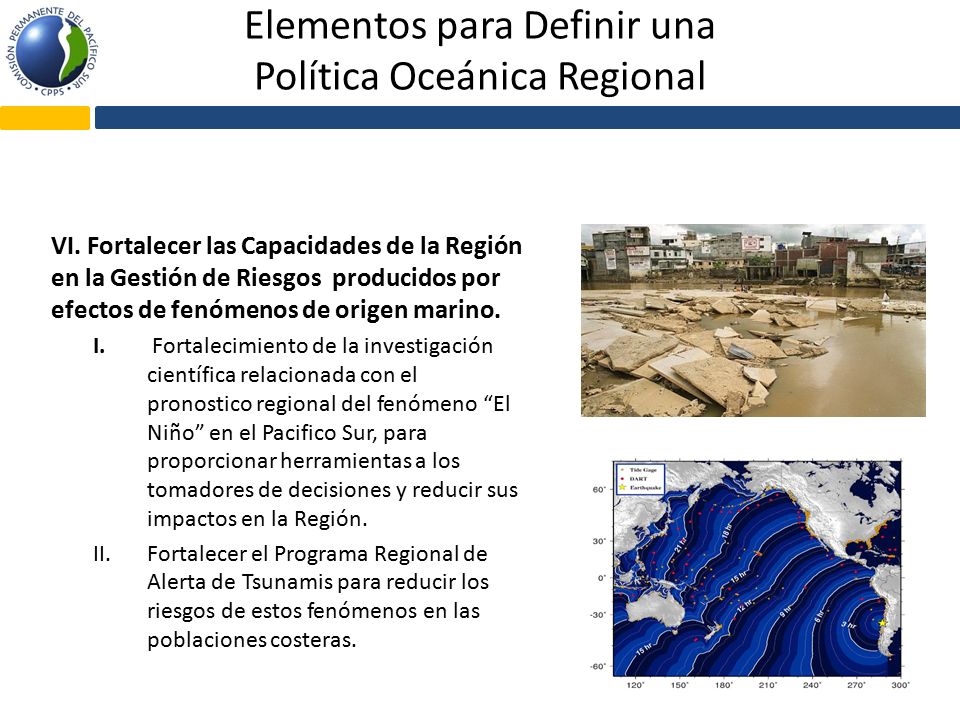 Elementos para Definir una Política Oceánica Regional