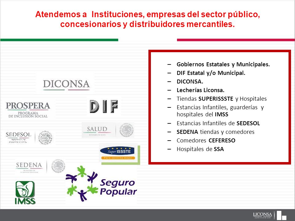 Atendemos a Instituciones, empresas del sector público, concesionarios y distribuidores mercantiles.