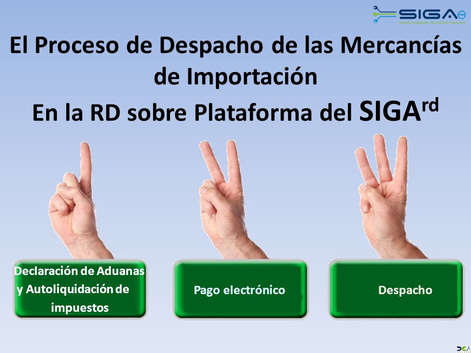 El Proceso de Despacho de las Mercancías de Importación En la RD sobre Plataforma del SIGArd