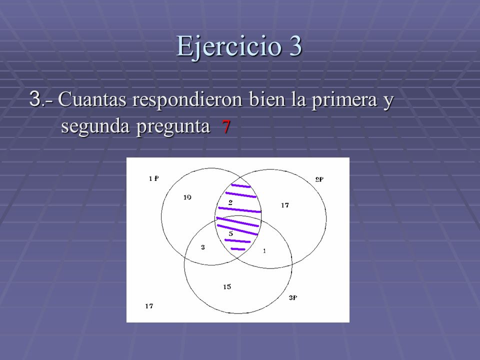 Ejercicio Cuantas respondieron bien la primera y segunda pregunta 7