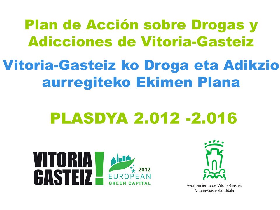 Plan de Acción sobre Drogas y Adicciones de Vitoria-Gasteiz