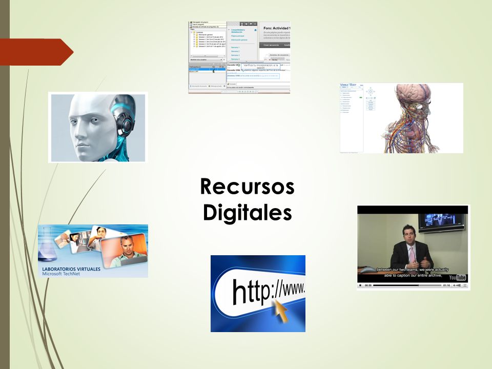 Recursos Digitales Imágenes Tutoriales Simuladores Videos Páginas Web