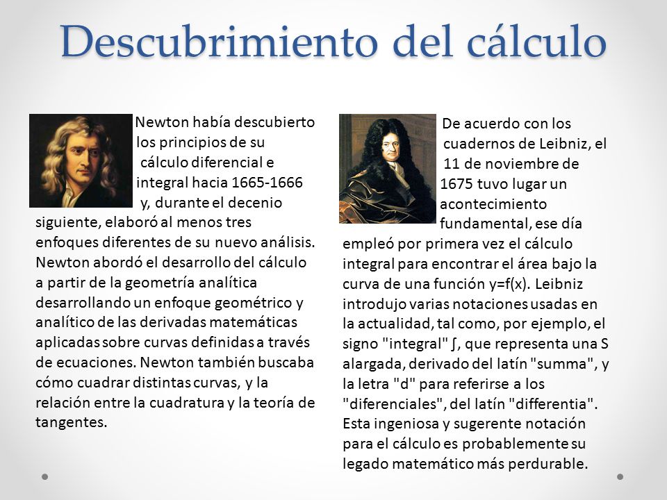 Historia del Cálculo Introduccion al Cálculo infinitesimal - ppt video  online descargar