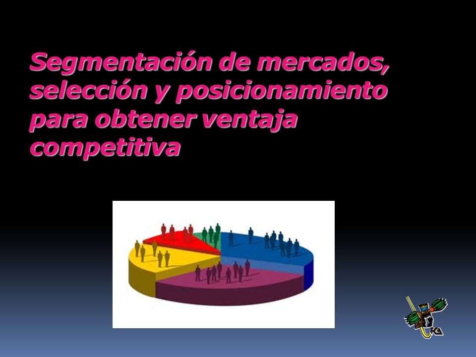 Segmentación de mercados, selección y posicionamiento para obtener ventaja competitiva