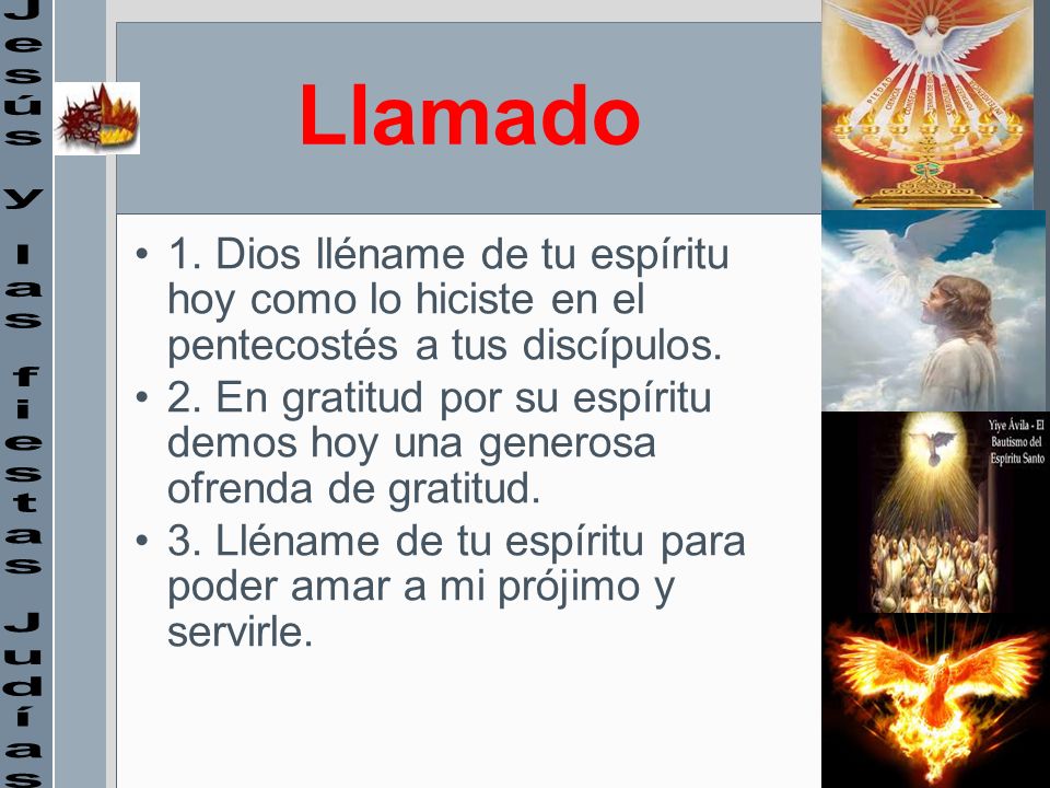3. Lléname de tu espíritu para poder amar a mi prójimo y servirle.