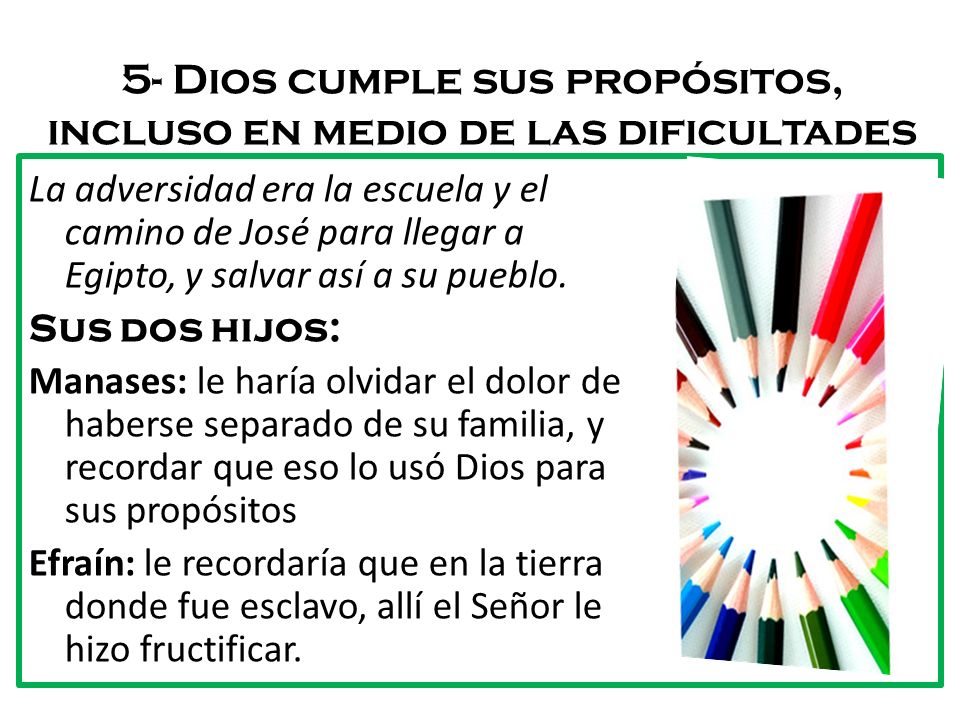 5- Dios cumple sus propósitos, incluso en medio de las dificultades