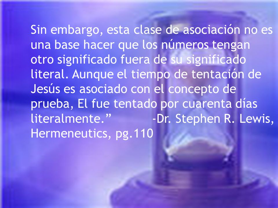 Sin embargo, esta clase de asociación no es una base hacer que los números tengan otro significado fuera de su significado literal.