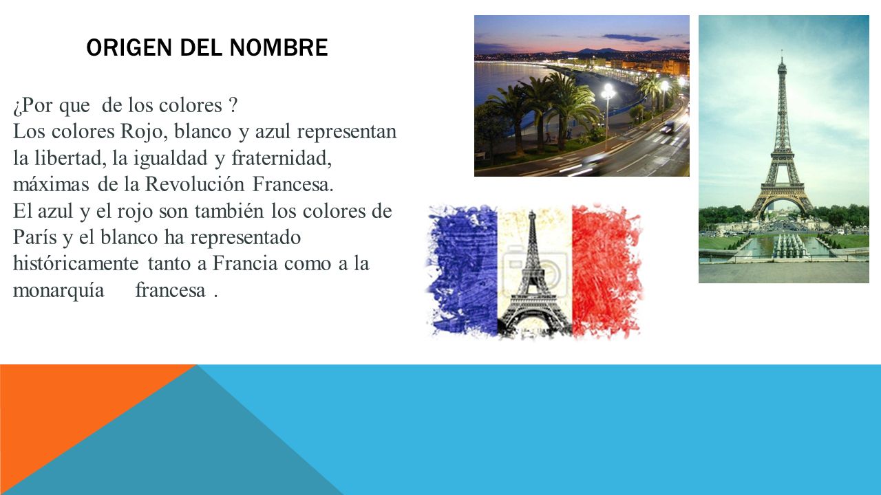 Origen del nombre ¿Por que de los colores