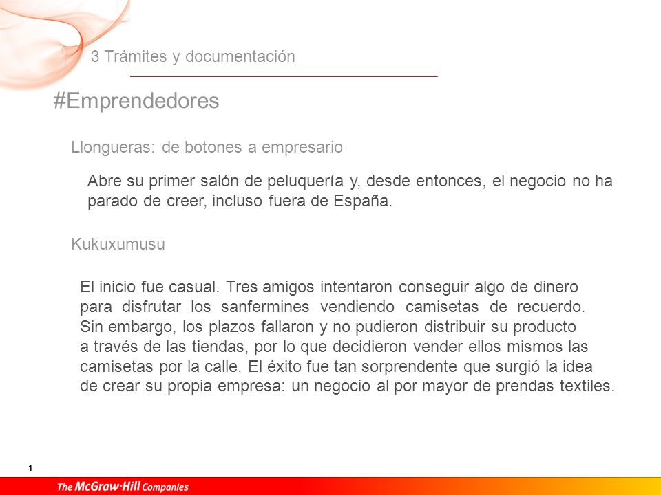 Conceptos básicos A. Clasificación de las empresas • Empresa pública.