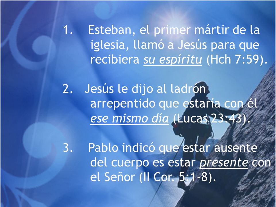 Esteban, el primer mártir de la. iglesia, llamó a Jesús para que