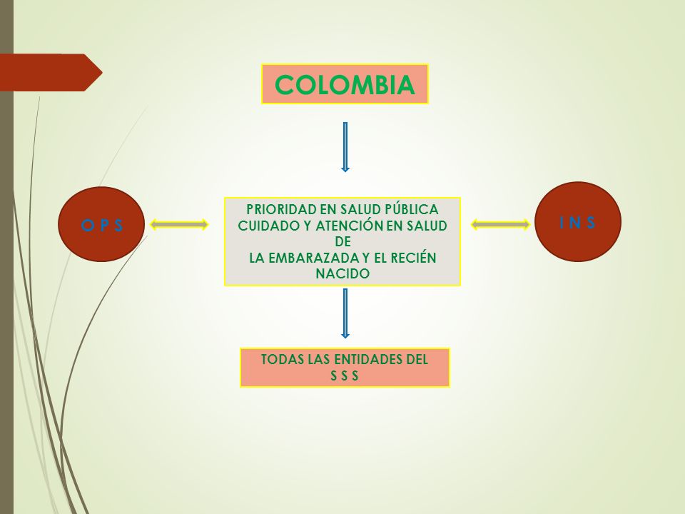 COLOMBIA I N S O P S PRIORIDAD EN SALUD PÚBLICA