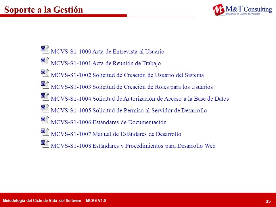 Soporte a la Gestión MCVS-S Acta de Entrevista al Usuario