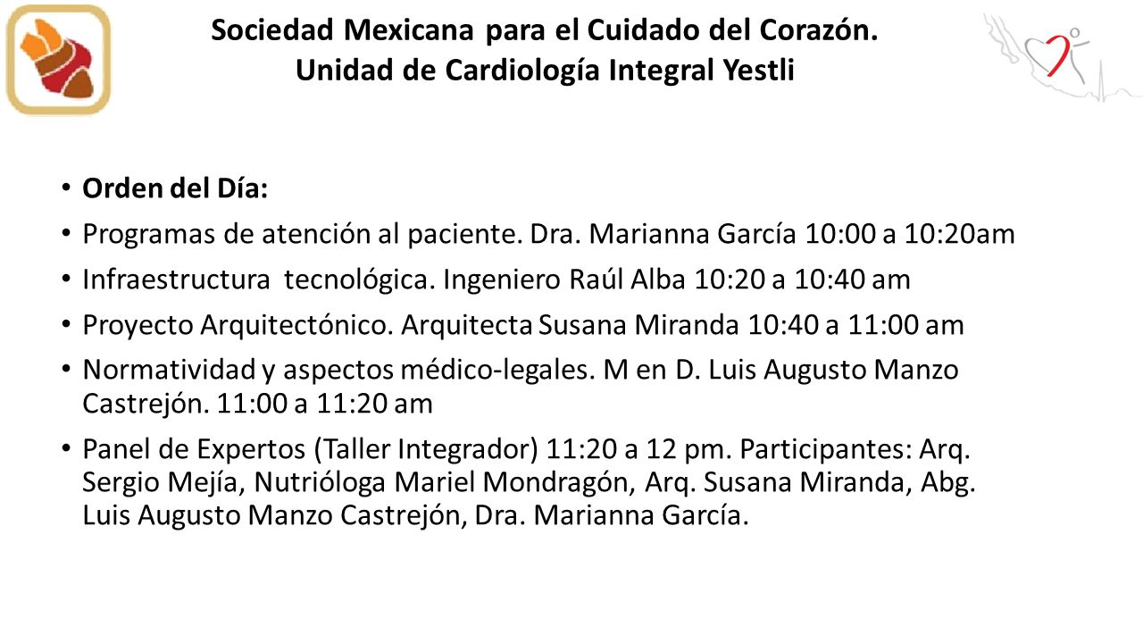 Sociedad Mexicana para el Cuidado del Corazón.
