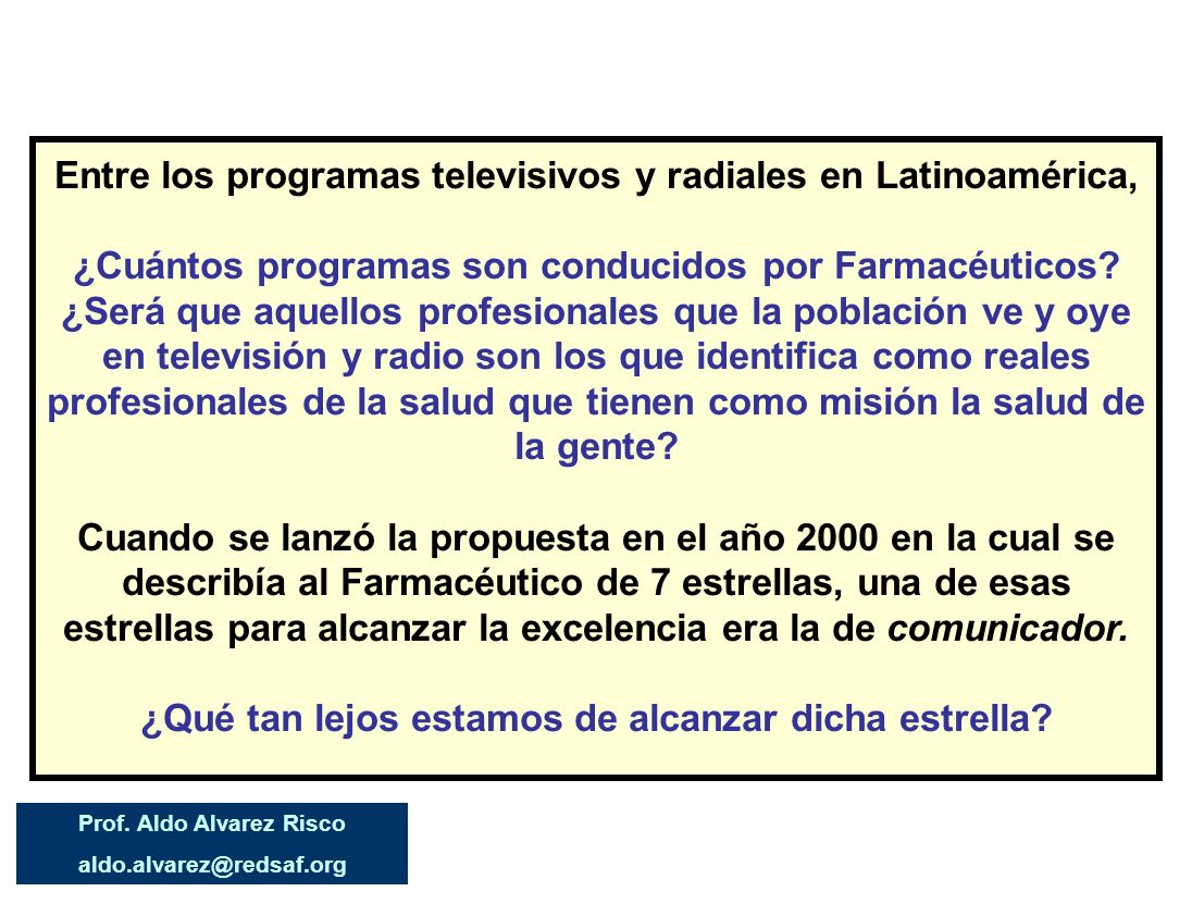 Sistema de Gestión de la Calidad Prof. Aldo Alvarez Risco