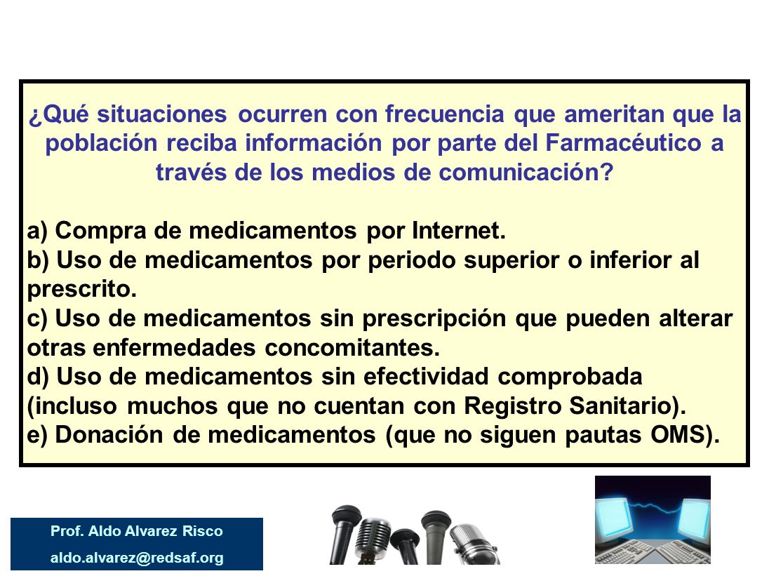 Sistema de Gestión de la Calidad Prof. Aldo Alvarez Risco