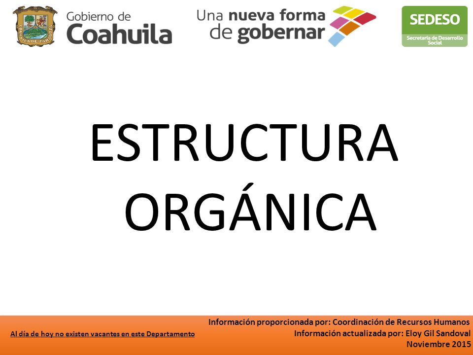 Información proporcionada por: Coordinación de Recursos Humanos